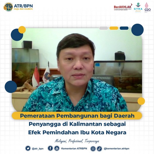 Pemerataan Pembangunan bagi Daerah Penyangga di Kalimantan sebagai Efek Pemindahan Ibu Kota Negara