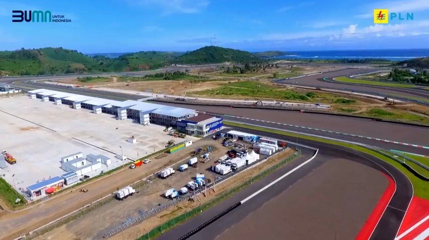 PLN Siap Listriki Pra Musim MotoGP di Sirkuit Mandalika!