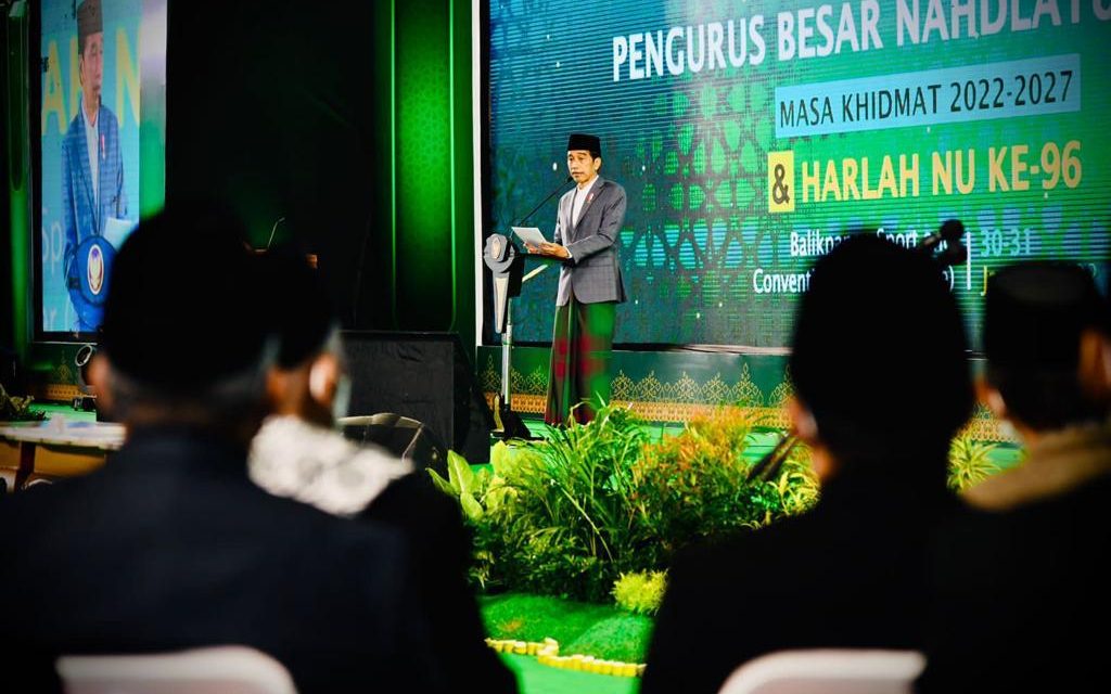 Presiden Jokowi: NU Merupakan Potensi Bangsa yang Sangat Besar