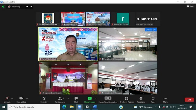 BPSDM Kemendagri Gelar Diklat Fungsional Keahlian Angkatan I Tahun 2022 bagi Satpol PP