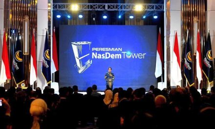 Presiden Jokowi Resmikan NasDem Tower
