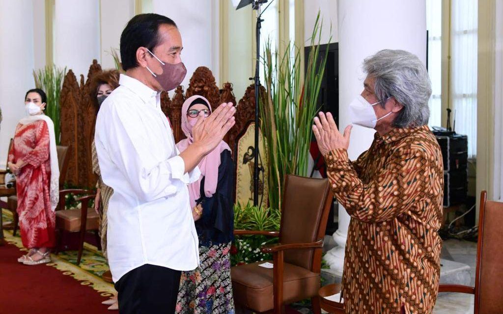 Presiden Jokowi Bertemu Sejumlah Seniman Senior di Istana Bogor