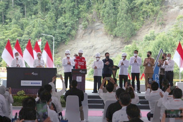 Presiden Jokowi Resmikan PLTA Poso dan PLTA Malea, Sistem Kelistrikan Sulawesi Kian Andal dan Hijau