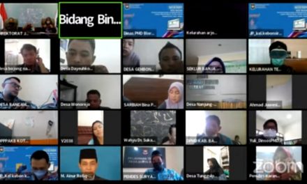 Webinar SAPA DESA, Ditjen Bina Pemdes Kemendagri Sosialisasikan Penyusunan dan Sinkronisasi Data Aplikasi Prodeskel