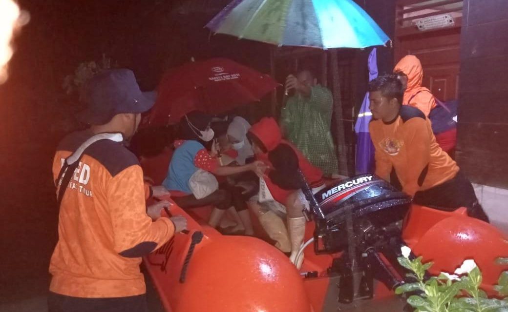 [UPDATE] Banjir di Aceh Timur, BPBD Salurkan Bantuan Logistik