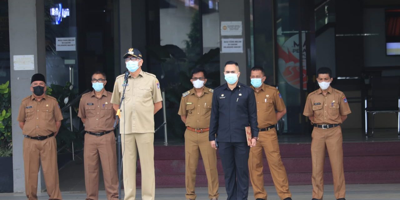 Riza Falepi Berpesan Kepada Jajaran Tingkatkan Kinerja Tahun 2022