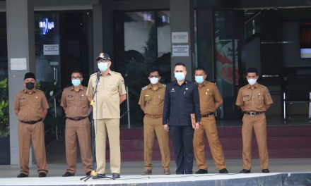 Riza Falepi Berpesan Kepada Jajaran Tingkatkan Kinerja Tahun 2022