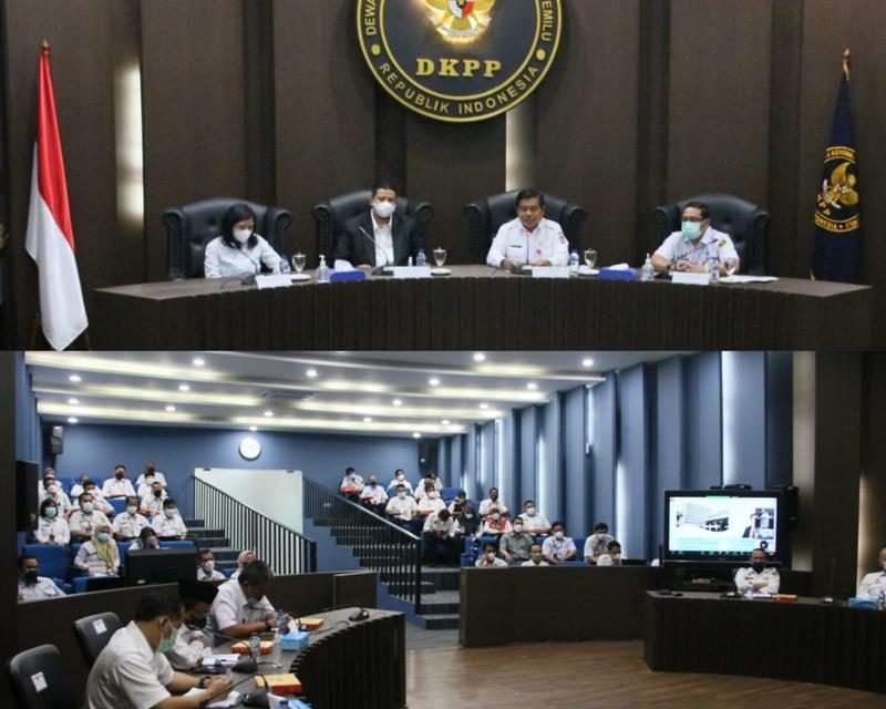 Plt. Sekjen Kemendagri Ajak Pegawai DKPP Cintai Pekerjaan sebagai ASN