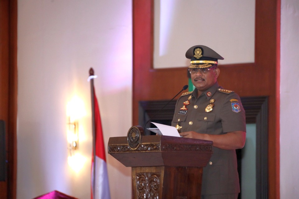 Kemendagri Minta Satpol PP Dukung Upaya Peningkatan Capaian Vaksinasi Lansia