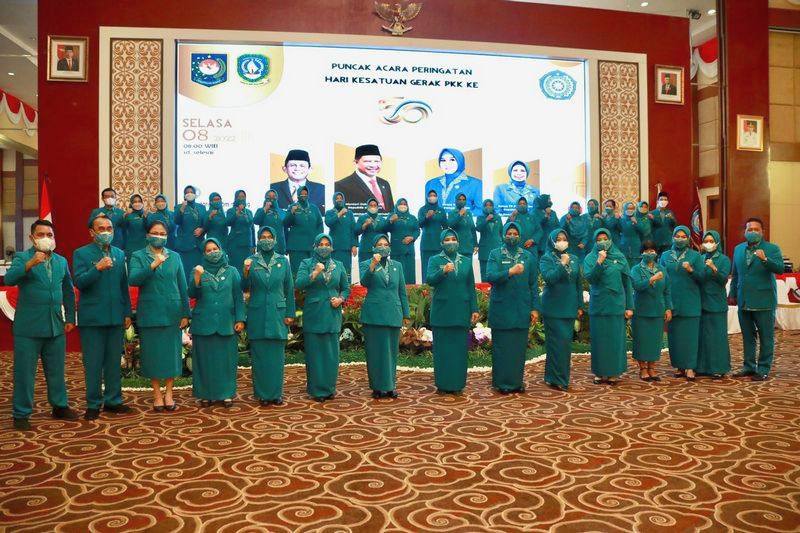 Ketua Umum TP PKK: Puncak HKG ke-50 Jadi Momentum PKK Perkuat Kebijakan Pemerintah dan Pelayanan Masyarakat