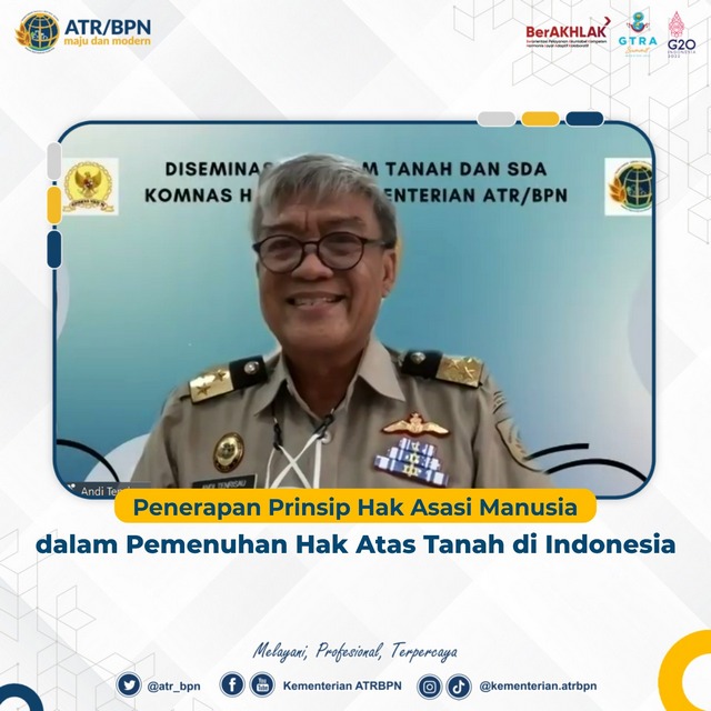 Penerapan Prinsip Hak Asasi Manusia dalam Pemenuhan Hak Atas Tanah di Indonesia