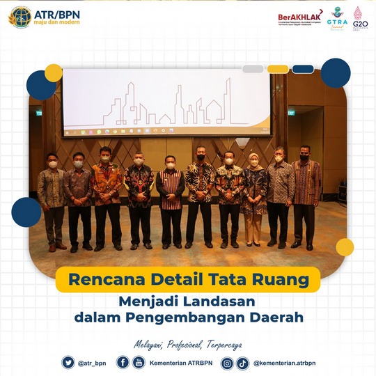 Rencana Detail Tata Ruang Menjadi Landasan dalam Pengembangan Daerah