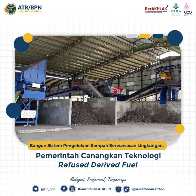 Bangun Sistem Pengelolaan Sampah Berwawasan Lingkungan, Pemerintah Canangkan Teknologi Refuse-Derived Fuel