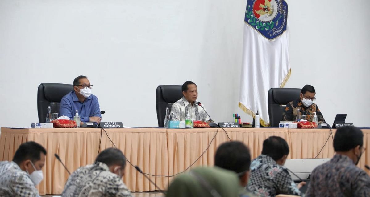 Kemendagri Bersama Kementerian/Lembaga Terkait Gelar Rapat Koordinasi Pengendalian Harga Pangan