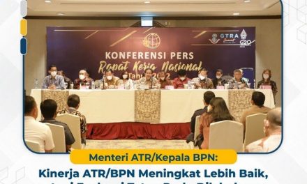 Menteri ATR/Kepala BPN: Kinerja ATR/BPN Meningkat Lebih Baik, tapi Evaluasi Tetap Perlu Dilakukan