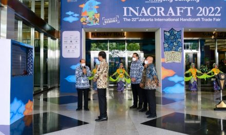Buka INACRAFT 2022, Presiden Ajak Masyarakat Cintai Produk Kerajinan Dalam Negeri