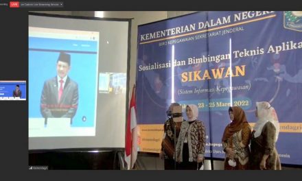 Kemendagri Resmikan Aplikasi Sikawan sekaligus Gelar Sosialisasi dan Bimtek Penggunaannya