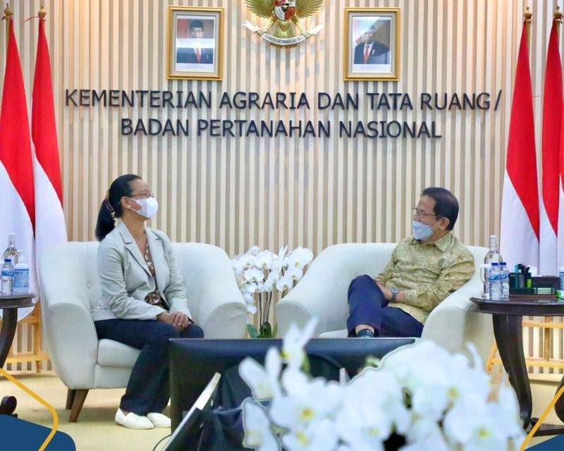 Menteri ATR/BPN bertemu dengan Putri Keraton Yogyakarta