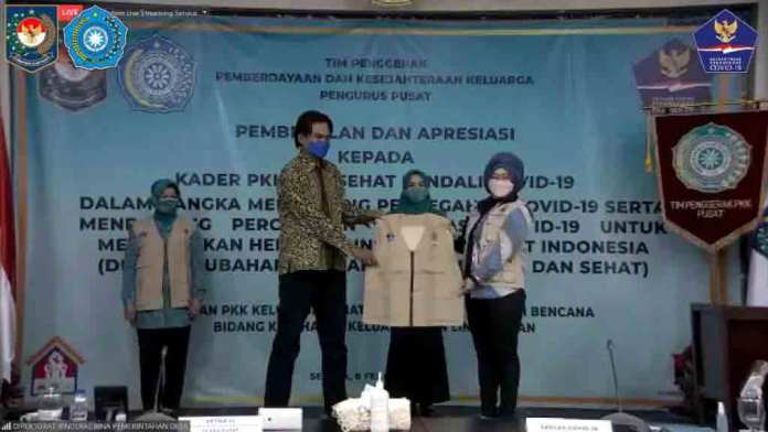 Kader TP-PKK Limapuluh Kota Ikuti Pembekalan Nasional Aplikasi BLC