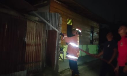 Berkat Kecepatan Damkar Payakumbuh, Warung Sarapan Pagi Tak Jadi Rata Dengan Tanah