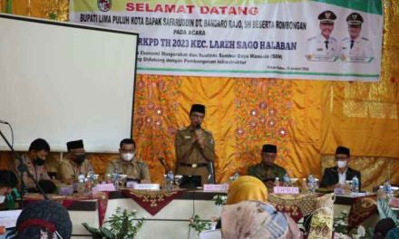 Buka Musrenbang RKPD TA 2023, Bupati: Ciptakan Skala Prioritas dan Sesuaikan Dengan Visi Misi Daerah