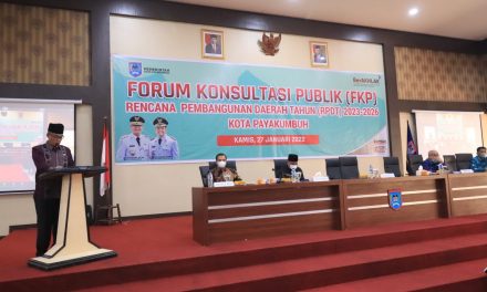Rencana Pembangunan Daerah Tahun 2023-2026, Pemko Payakumbuh Gelar Forum Konsultasi Publik