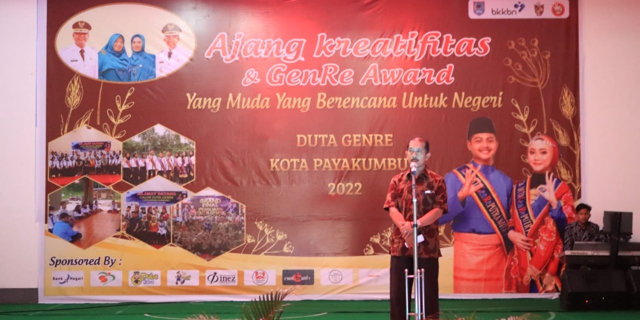 Duta Genre Kota Payakumbuh 2022 Disabet Pelajar SMAN 2  dan SMAN 1 Payakumbuh