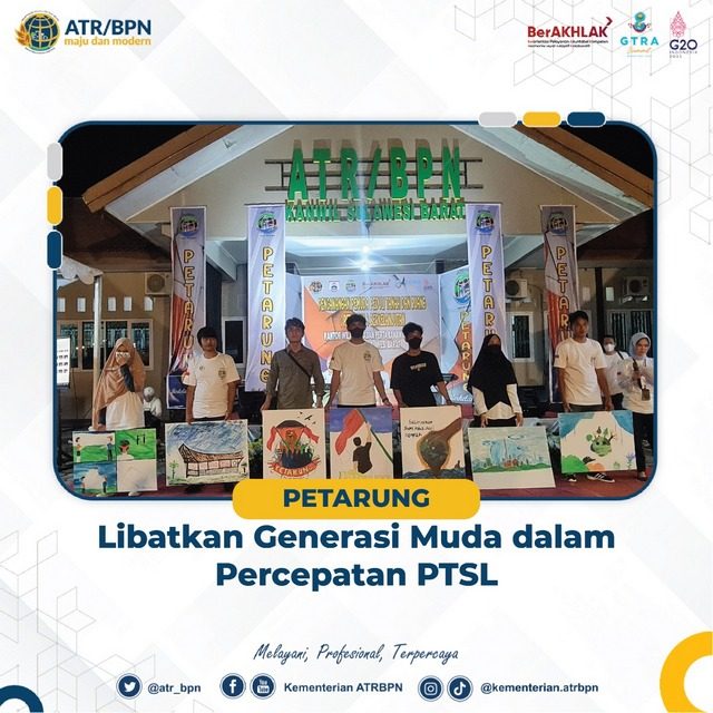 PETARUNG, Libatkan Generasi Muda dalam Percepatan PTSL