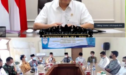 Menteri ATR/BPN menjadi keynote speaker dalam acara FGD mahasiswa Wisma Foba