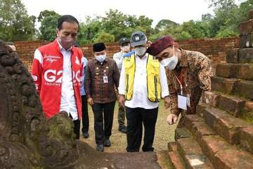 Tinjau KCBN Muaro Jambi, Presiden Harap Jejak Peradaban Dilestarikan