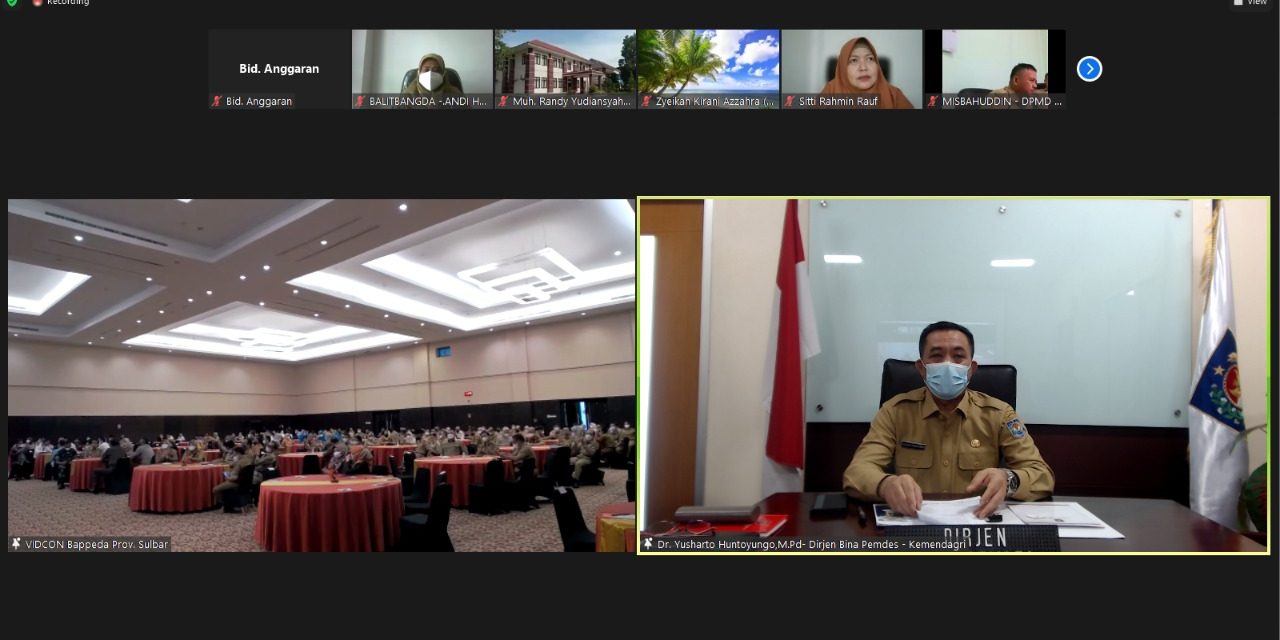 Hadiri Musrenbang Provinsi Sulbar, Kemendagri Dorong Peningkatan Perekonomian dan Kesejahteraan Sosial