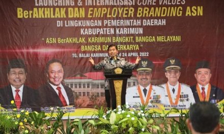 Kemendagri Lakukan Internalisasi Core Values BerAKHLAK bagi ASN di Kabupaten Karimun