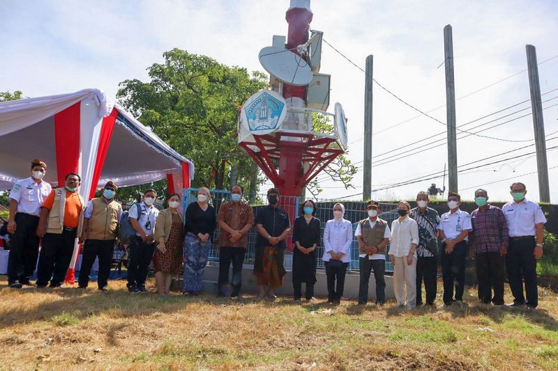 Utusan Khusus PBB Apresiasi Fasilitas Peringatan Dini Tsunami untuk Kesiapsiagaan Bali