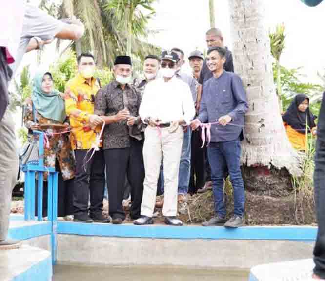 Bupati Safaruddin Resmikan Irigasi Batang Lampasi, Pasok Air Untuk 500HA Lahan Usaha Tani