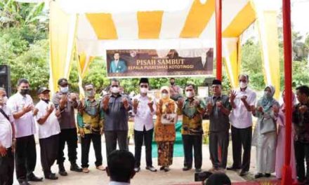 Bupati Safaruddin Hadiri Sertijab Kepala Puskesmas Koto Tinggi