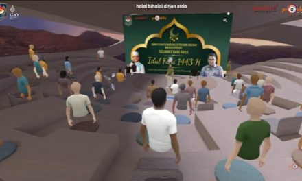 Gelar Halalbihalal di Metaverse, Ditjen Otda Kemendagri Dorong Government 4.0