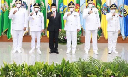 Lantik 5 Penjabat Gubernur, Mendagri Amanatkan Jaga Stabilitas Politik, Pemerintahan dan Keamanan