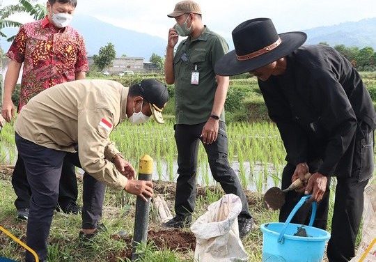 Wamen ATR/Waka BPN hadiri kegiatan Gerakan Pemasangan Tanda Batas & Persetujuan Tetangga Batas di Bandung