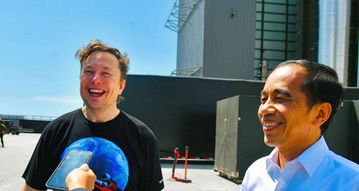 Presiden Jokowi Kunjungi Space X