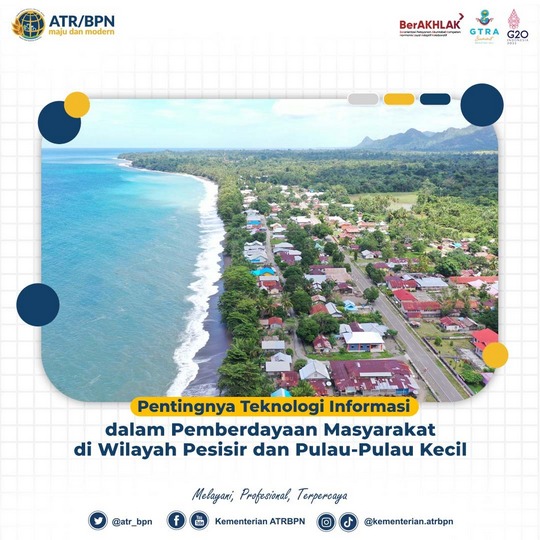 Pentingnya Teknologi Informasi dalam Pemberdayaan Masyarakat di Wilayah Pesisir dan Pulau-Pulau Kecil
