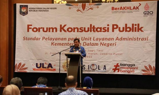 Buka Forum Konsultasi Publik Standar Pelayanan ULA Kemendagri, Sekjen Dorong Pemerintah Optimalkan Pelayanan