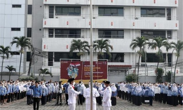Kementerian ATR/BPN mengikuti upacara peringatan Harkitnas ke 114