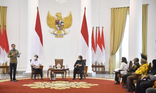Presiden Terima Majelis Rakyat Papua dan Papua Barat di Istana Bogor