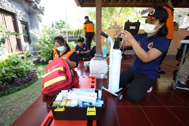Dukung GPDRR 2022, BPBD Provinsi Bali Siagakan Tiga Posko Satgas Evakuasi