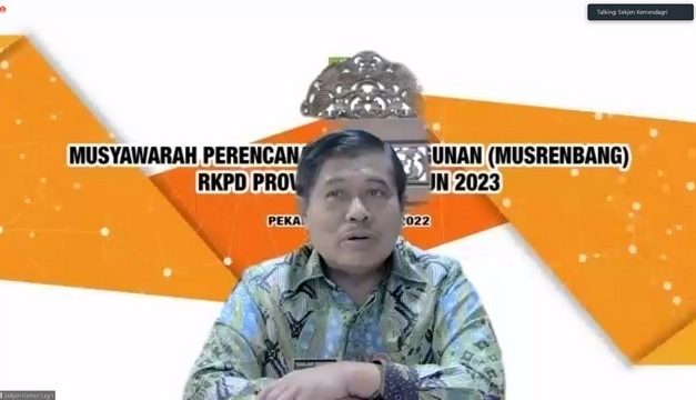 Kemendagri Amanatkan Beberapa Isu Strategis dalam Musrenbang RKPD Provinsi Riau 2023
