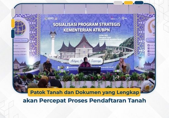 Patok Tanah dan Dokumen yang Lengkap akan Percepat Proses Pendaftaran Tanah