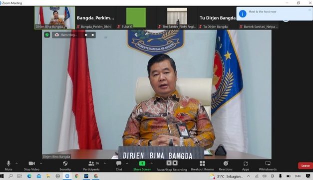 Kemendagri Gelar Rakor Peningkatan Komitmen dan Kapasitas Pemda dalam Penyediaan Air Minum serta Sanitasi Layak Aman di Daerah