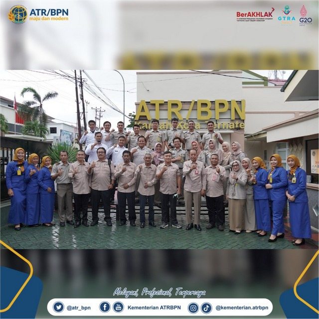 Wamen ATR/Waka BPN kunjungi Kantor Pertanahan Kota Ternate