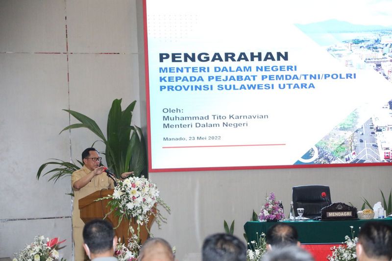 Mendagri Dorong Penguatan dan Pembangunan Daerah Perbatasan Pulau Miangas di Kepulauan Talaud