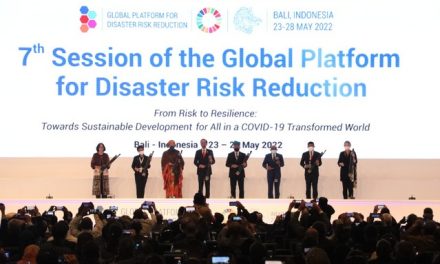 Presiden Joko Widodo Bunyikan Kulkul Tandai Pembukaan GPDRR ke-7 Bali